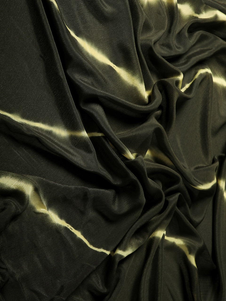 Mehendi Silk Chiffon Leheriya Saree